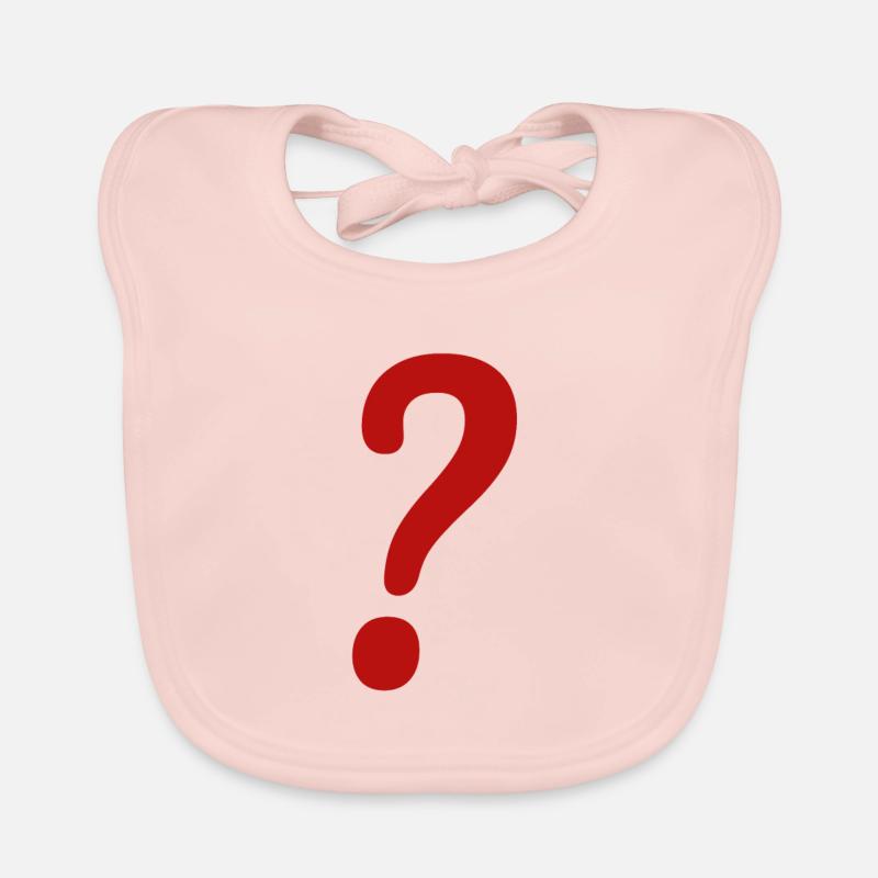 Question mark 4 Organic Baby Bibs
