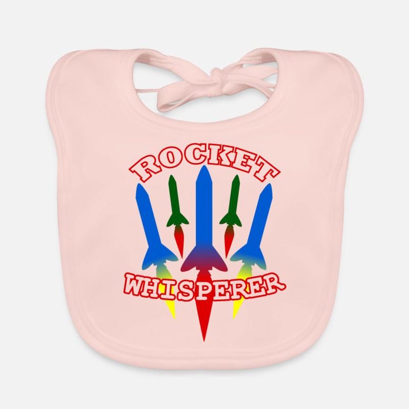 Rocket - Rocket Whisperer - Rocket Science Organic Baby Bibs