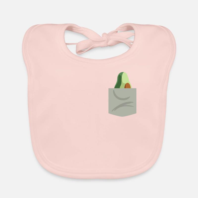 Taschenavocado Baby Bio-Lätzchen