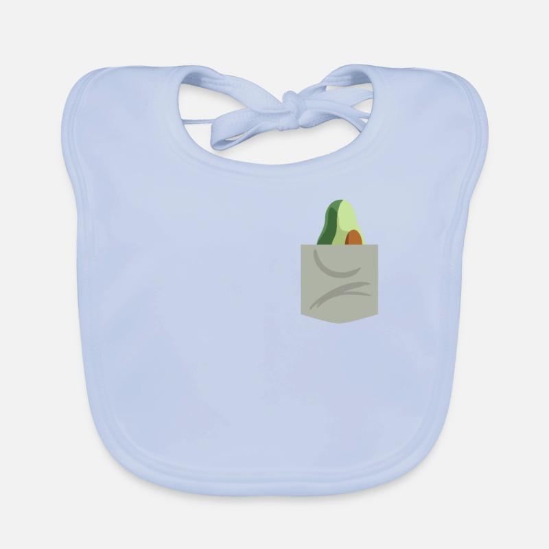 Taschenavocado Baby Bio-Lätzchen