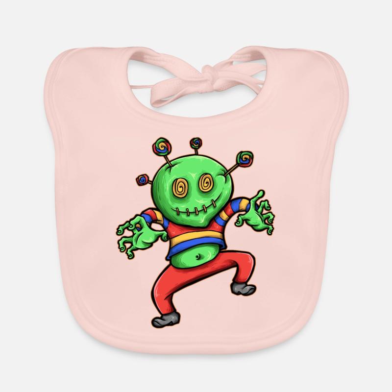 Candy Zombie Bavoir bio Bébé