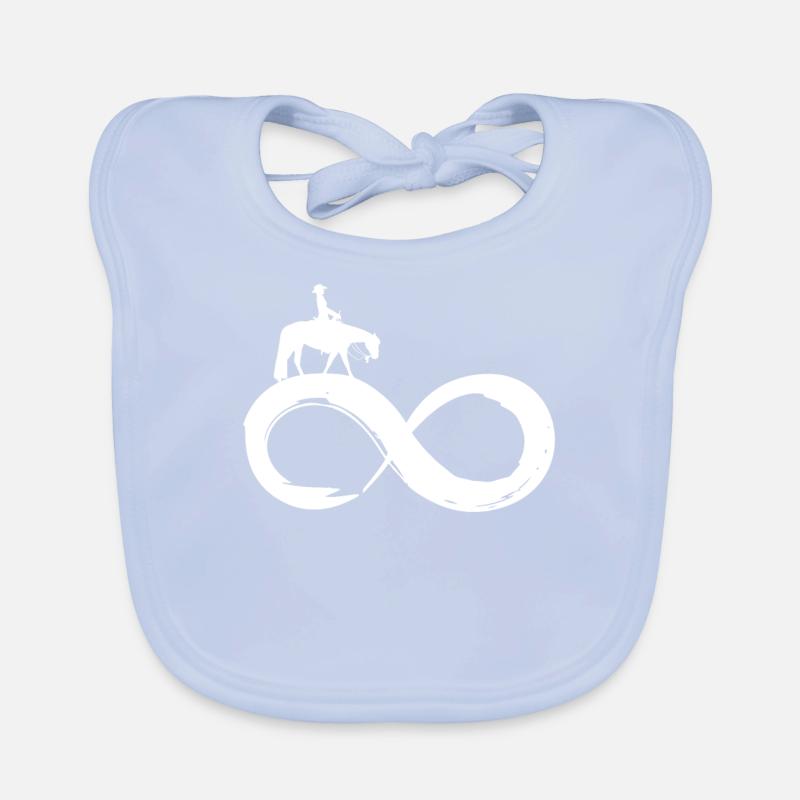 Infinity western riding Organic Baby Bibs