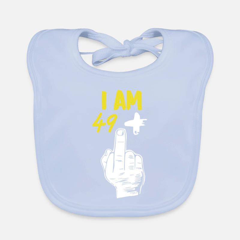 Turning 50 gift Organic Baby Bibs