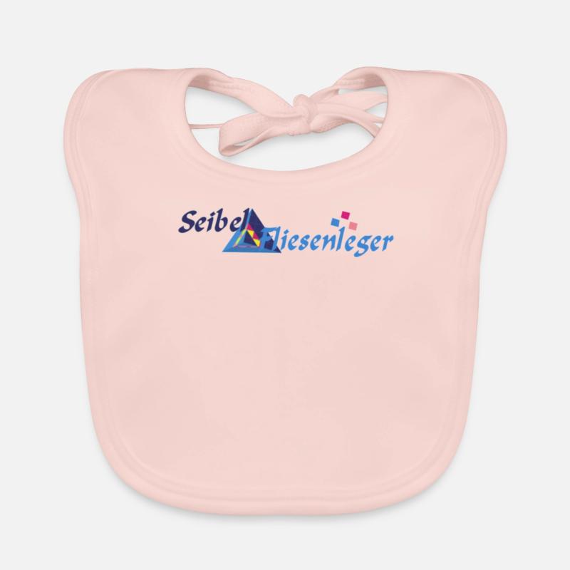 tiled tiler Organic Baby Bibs