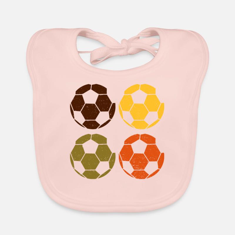 Fußball Baby Bio-Lätzchen