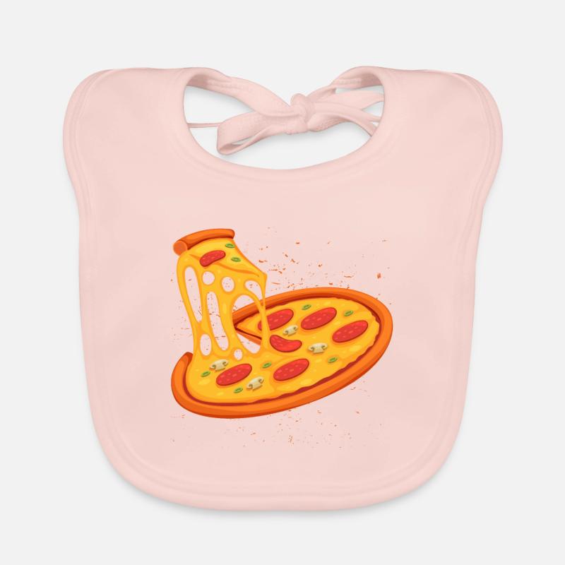 Pizza Baby Bio-Lätzchen
