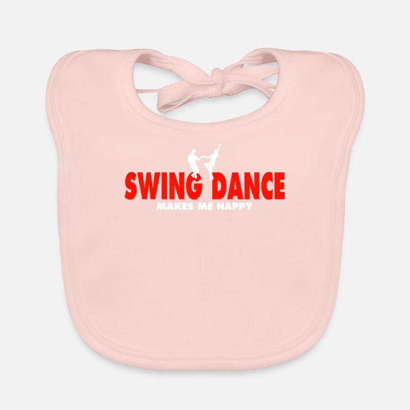 Swing Dance Tee Baby Bio-Lätzchen