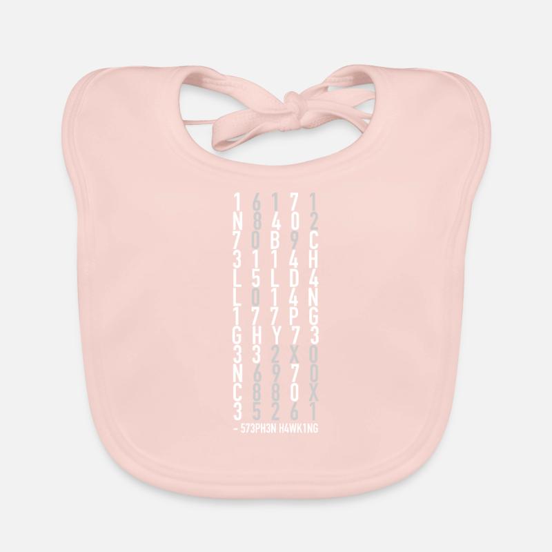 Intelligence Is The Ability To Adapt To Change Organic Baby Bibs