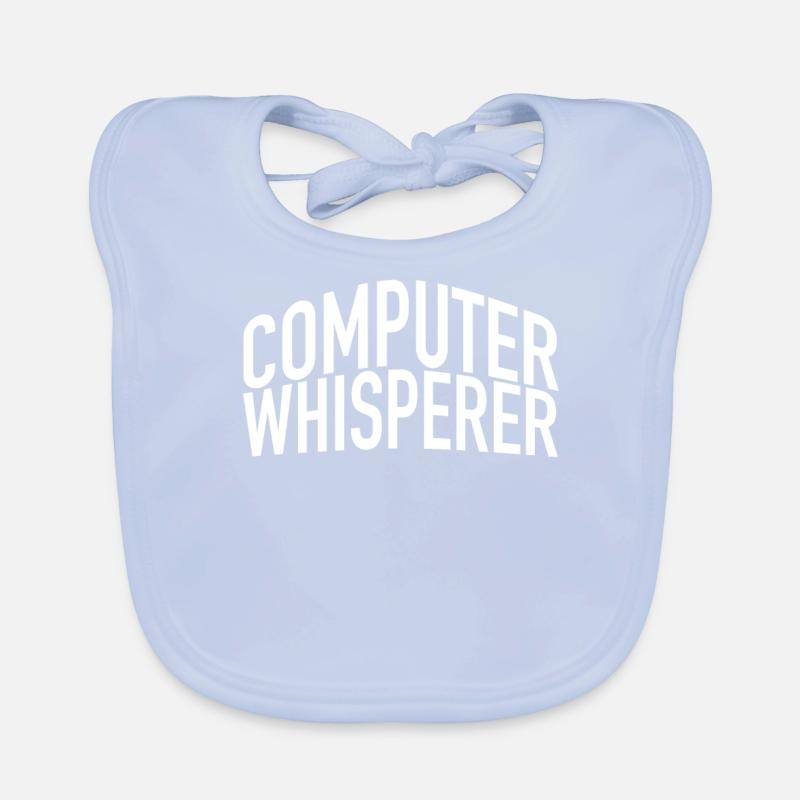 Computer Whisperer Support technique Support informatique IT Nerd Bavoir bio Bébé