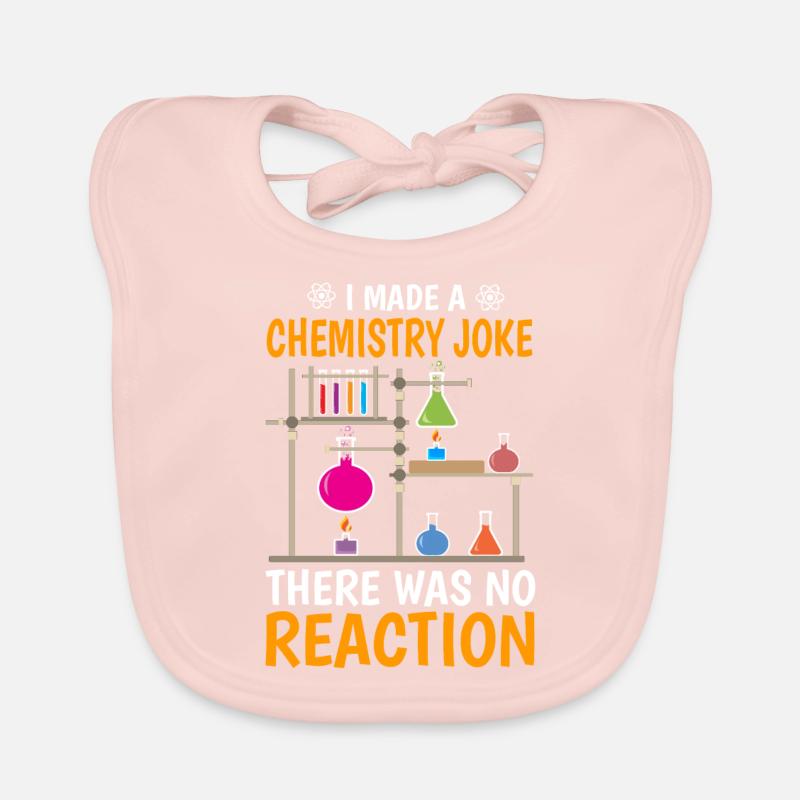 Chemistry experiment wit gift physics science Organic Baby Bibs