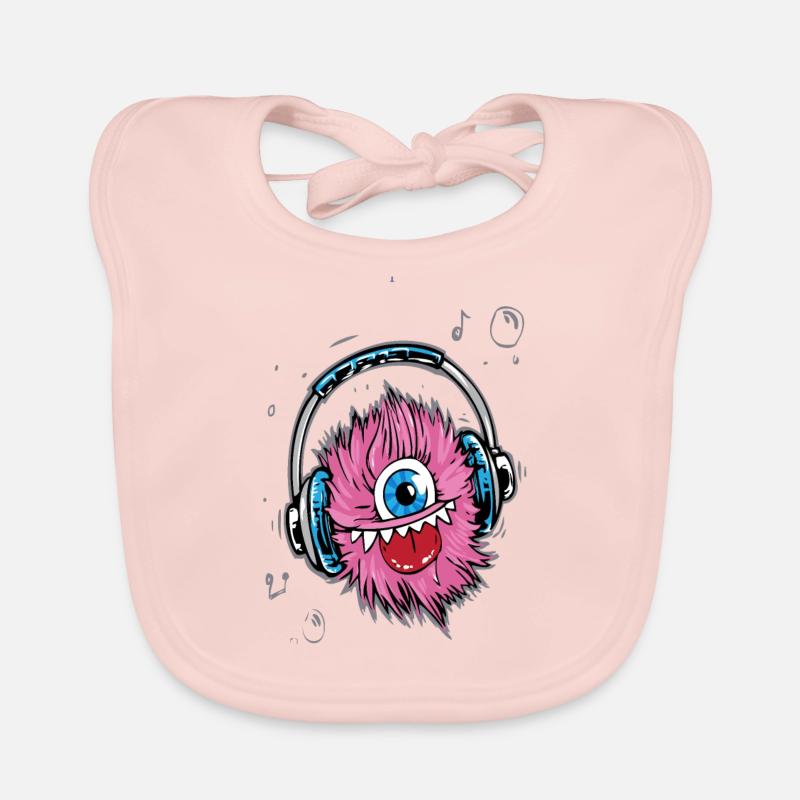 monstre Bavoir bio Bébé