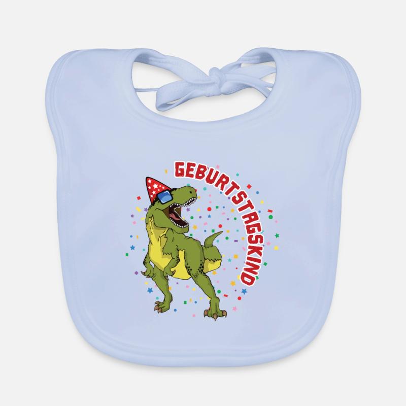 Geburtstagskind Dinosaurier Geburtstags Geschenk Baby Bio-Lätzchen