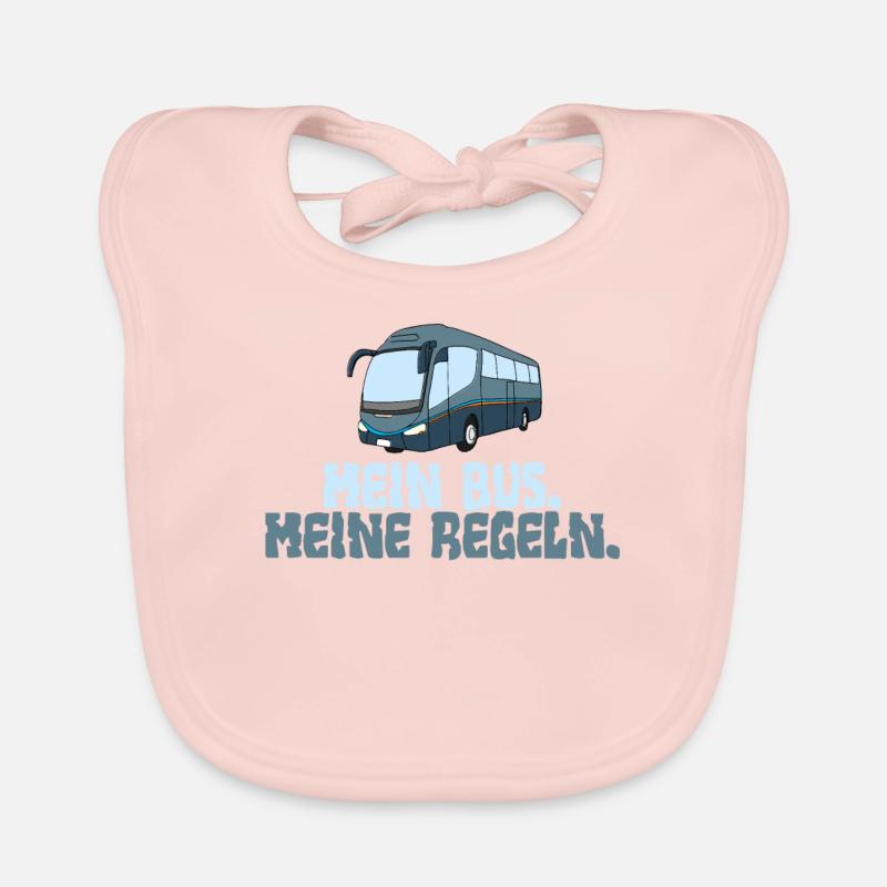 Mon bus. Mes règles. Bavoir bio Bébé