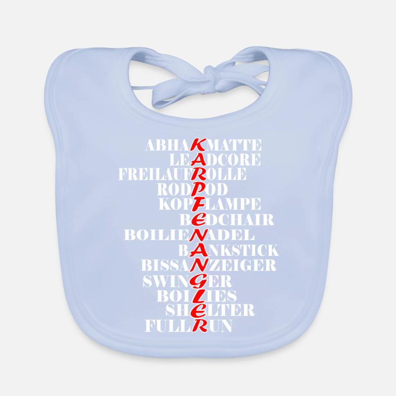 Carp angling gift carp clothes Carp Organic Baby Bibs