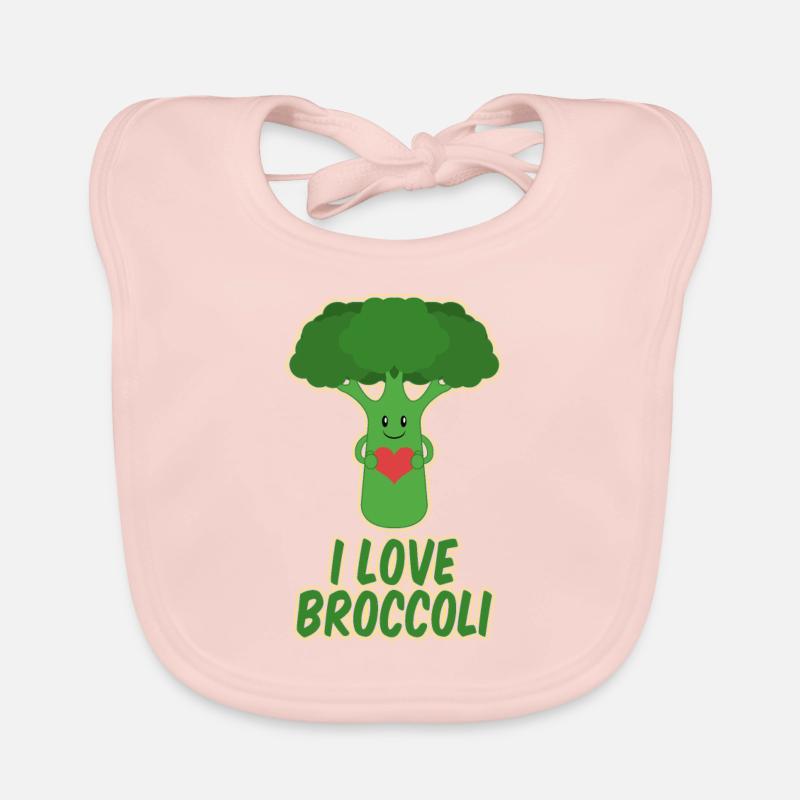 broccoli Organic Baby Bibs