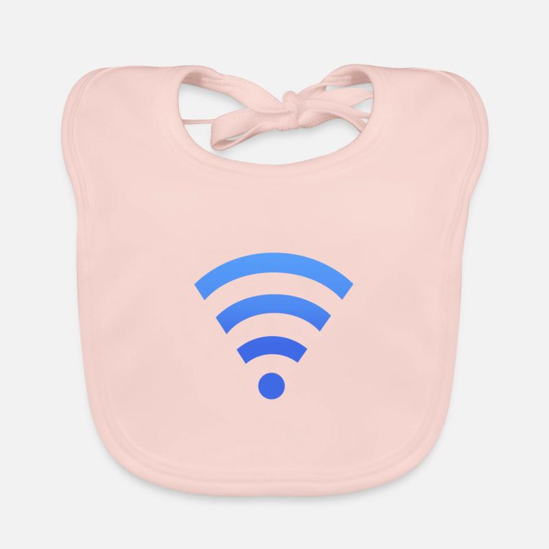 WIFI - Baby Bio-Lätzchen - Rose