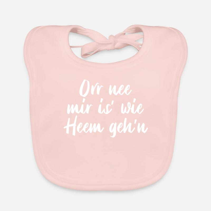 Orr je suis comme Heem - dialecte saxon Bavoir bio Bébé