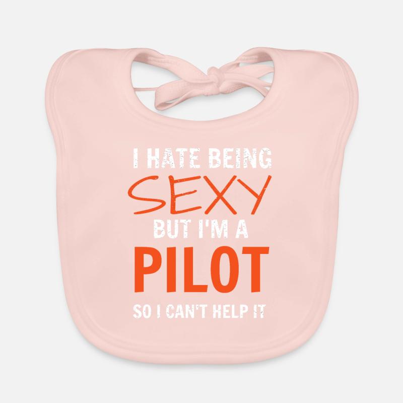 Pilot - Baby Bio-Lätzchen - Rose