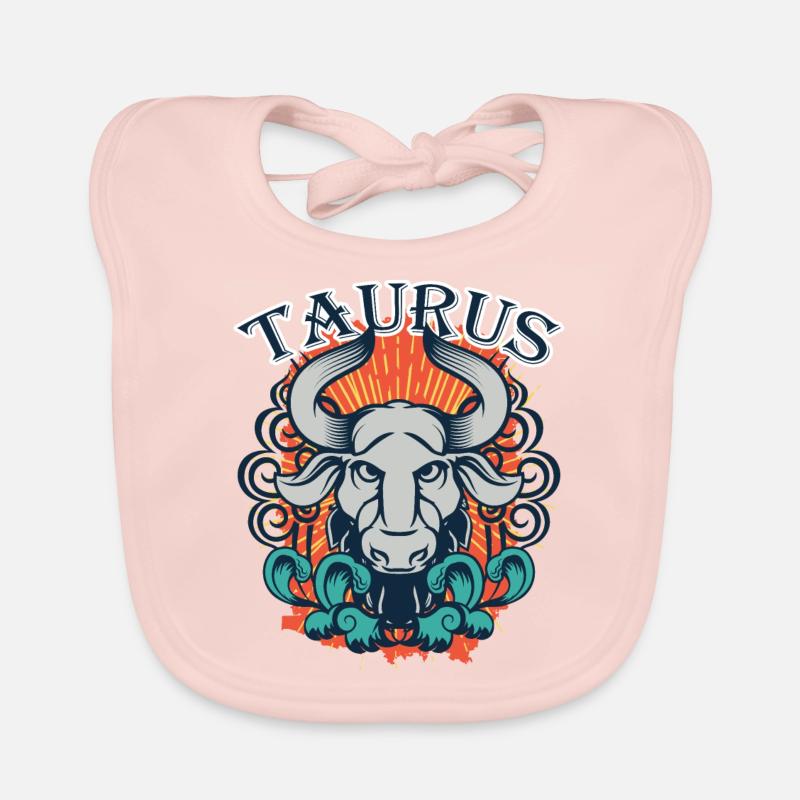 Team Stier Sternzeichen Geschenkidee Geschenk Baby Bio-Lätzchen