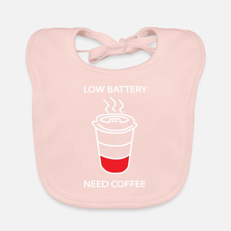 Café à faible consommation de café Bavoir bio Bébé