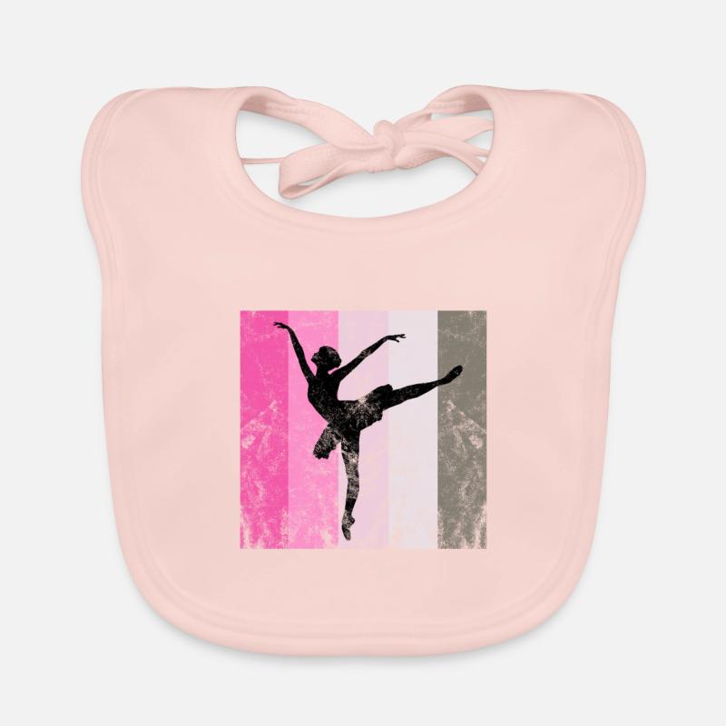 Ballet Baby Bio-Lätzchen