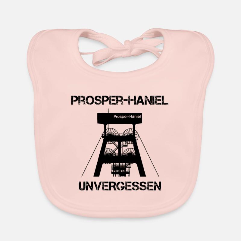 Zeche Prosper-Haniel unvergessen , Förderturm Baby Bio-Lätzchen