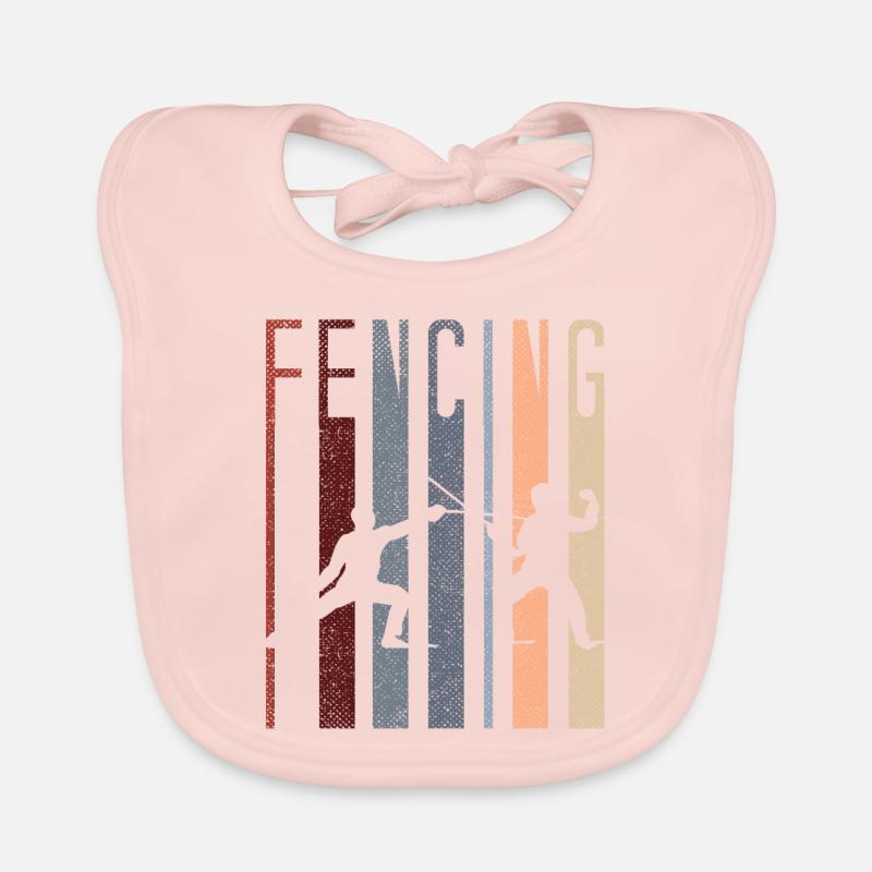 fencing Organic Baby Bibs