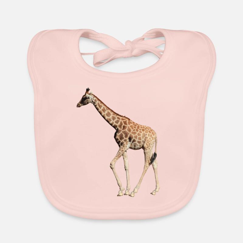 Giraffe echt Baby Bio-Lätzchen