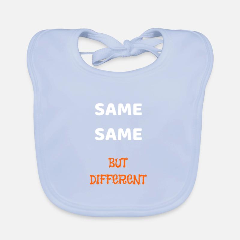 SAME SAME BUT DIFFERENT Organic Baby Bibs