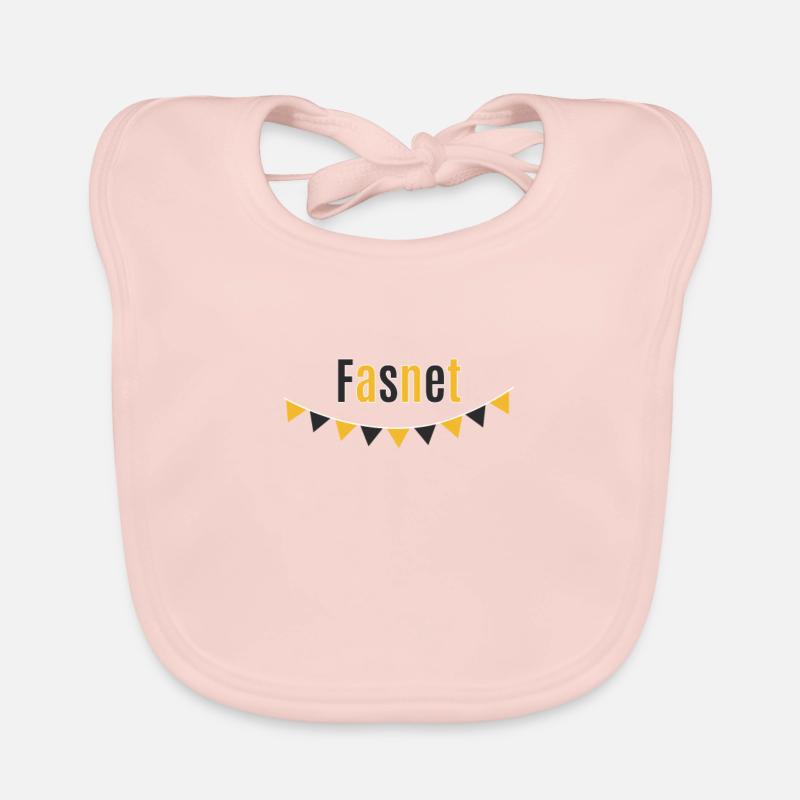 fasnet - Bavoir bio Bébé - rose