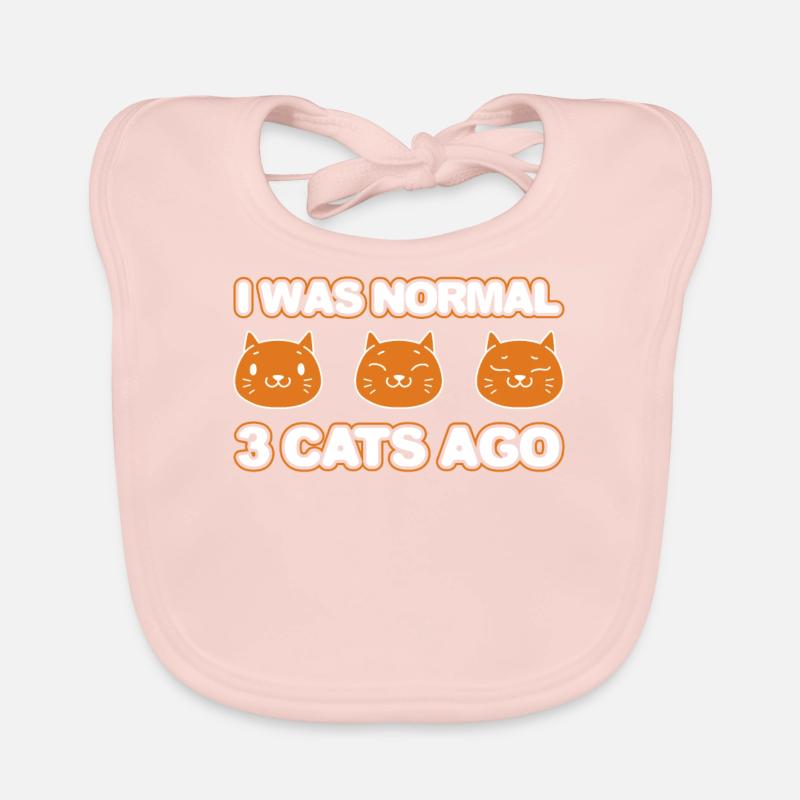 katzen katze Geschenk Baby Bio-Lätzchen
