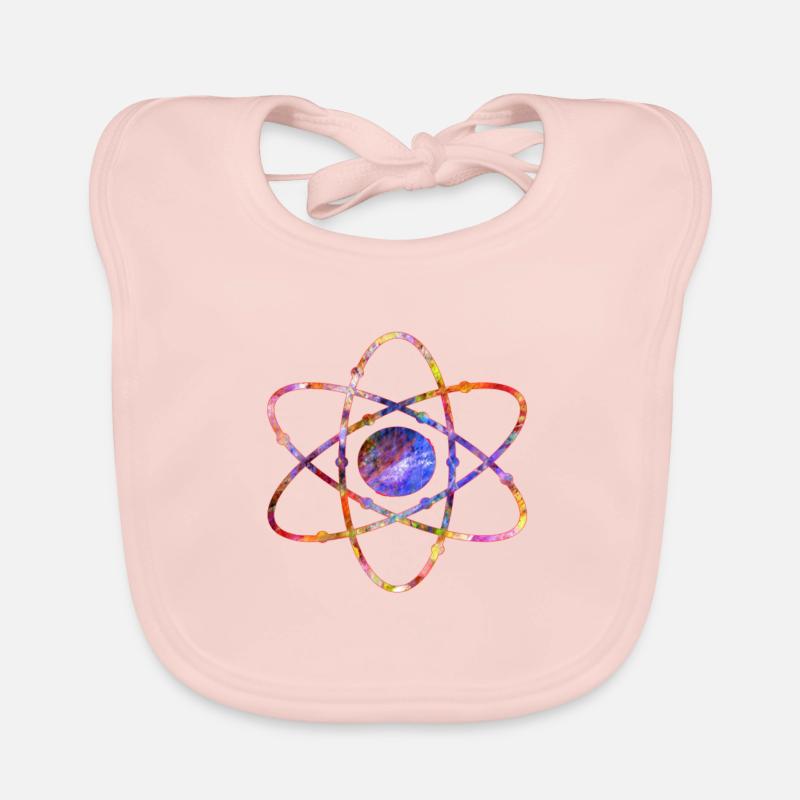 Physik Energie Atom Physiker Student Geschenk Baby Bio-Lätzchen