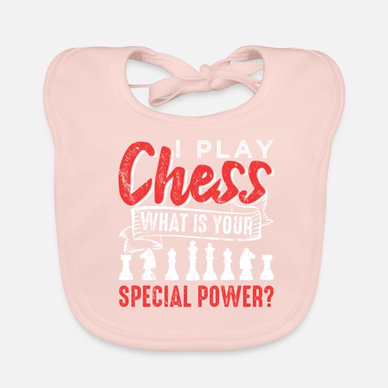Schach Baby Bio-Lätzchen