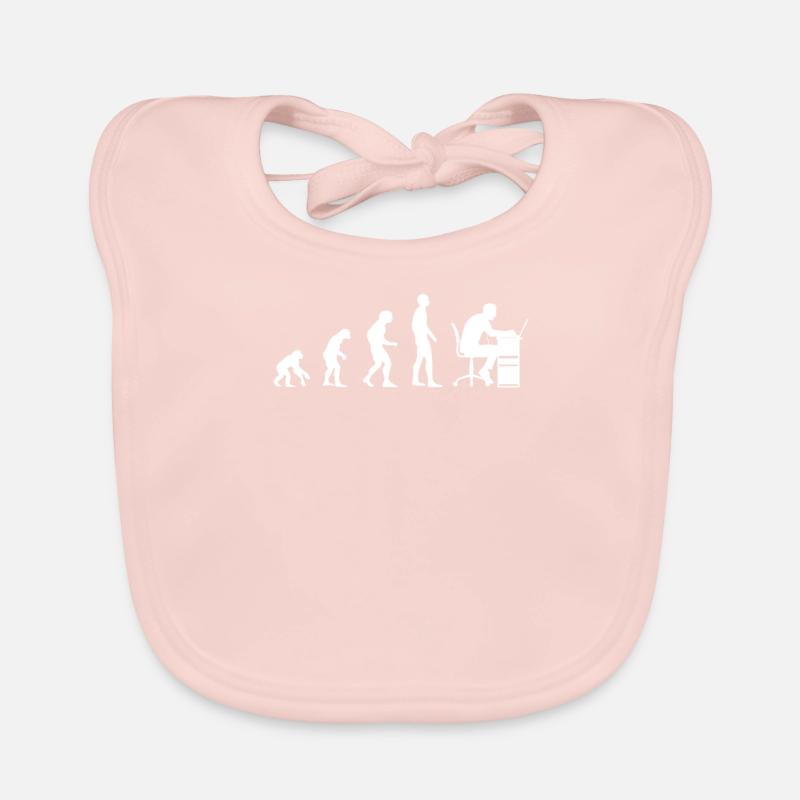 Programmer - Organic Baby Bibs - rose