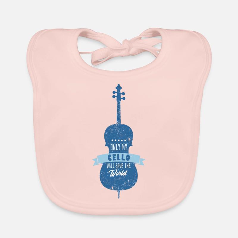 violoncelle Bavoir bio Bébé