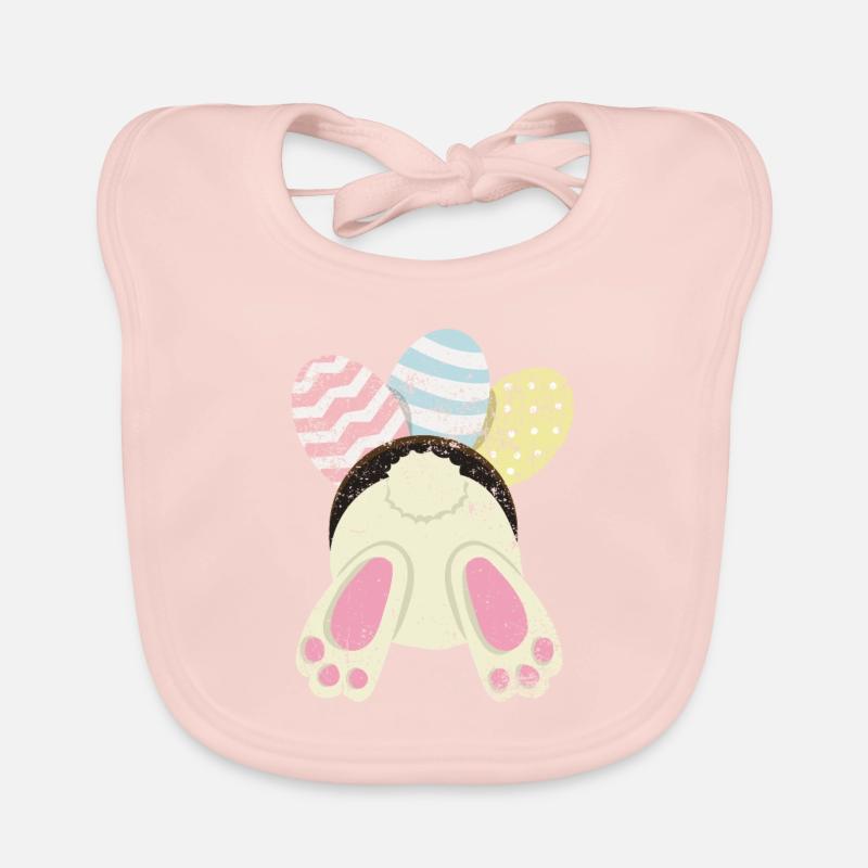 Pâques Bavoir bio Bébé