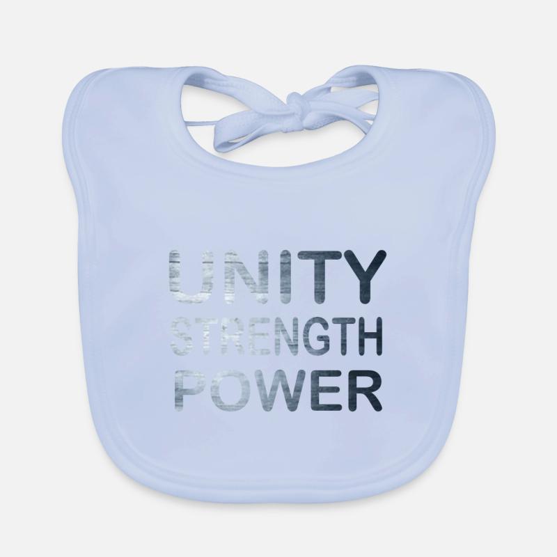 Cool &Awesome Unity Tshirt Design Unity Force Bavoir bio Bébé