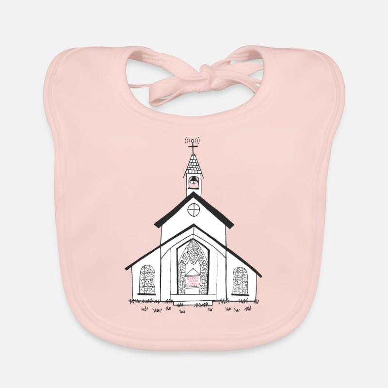 Kirche Baby Bio-Lätzchen