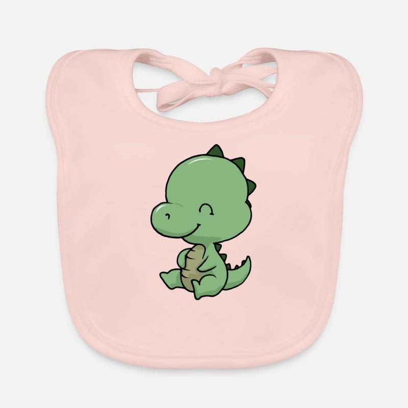 Petit bébé t-rex Bavoir bio Bébé