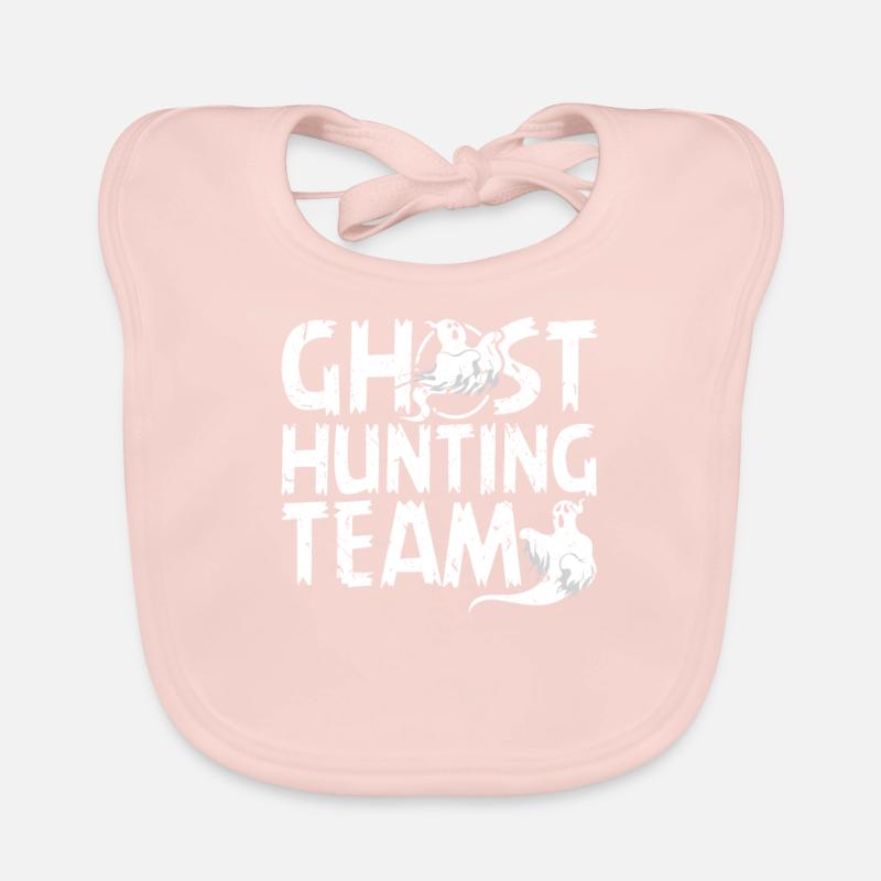 Ghost Hunting Ghost Hunts Ghost Paranormal Organic Baby Bibs