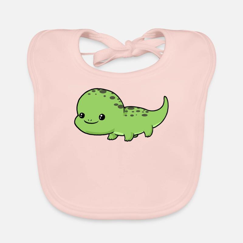 Kleiner Salamander Baby Bio-Lätzchen