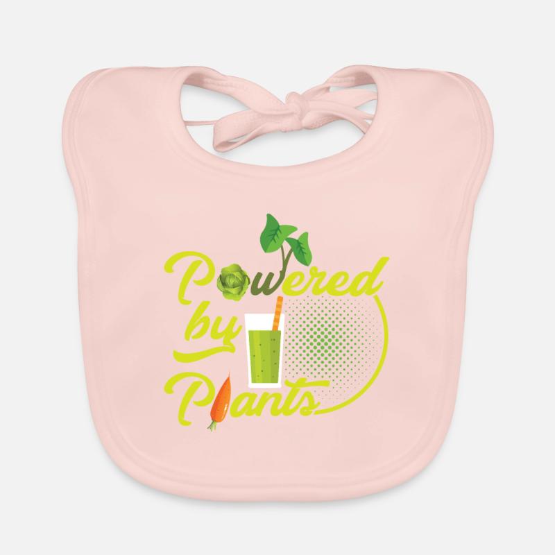 Powered by plants Organic Baby Bibs