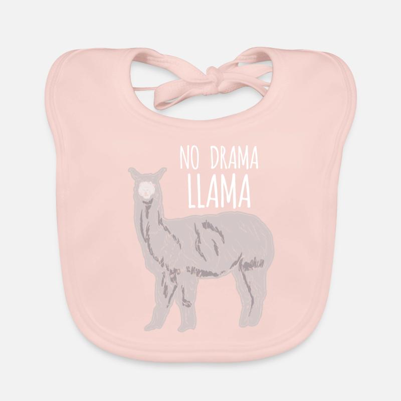 pas de drame lama Bavoir bio Bébé