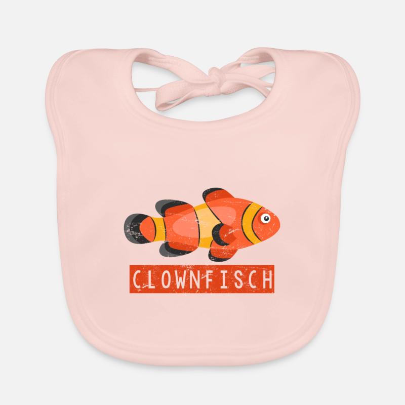 clownfisch Baby Bio-Lätzchen