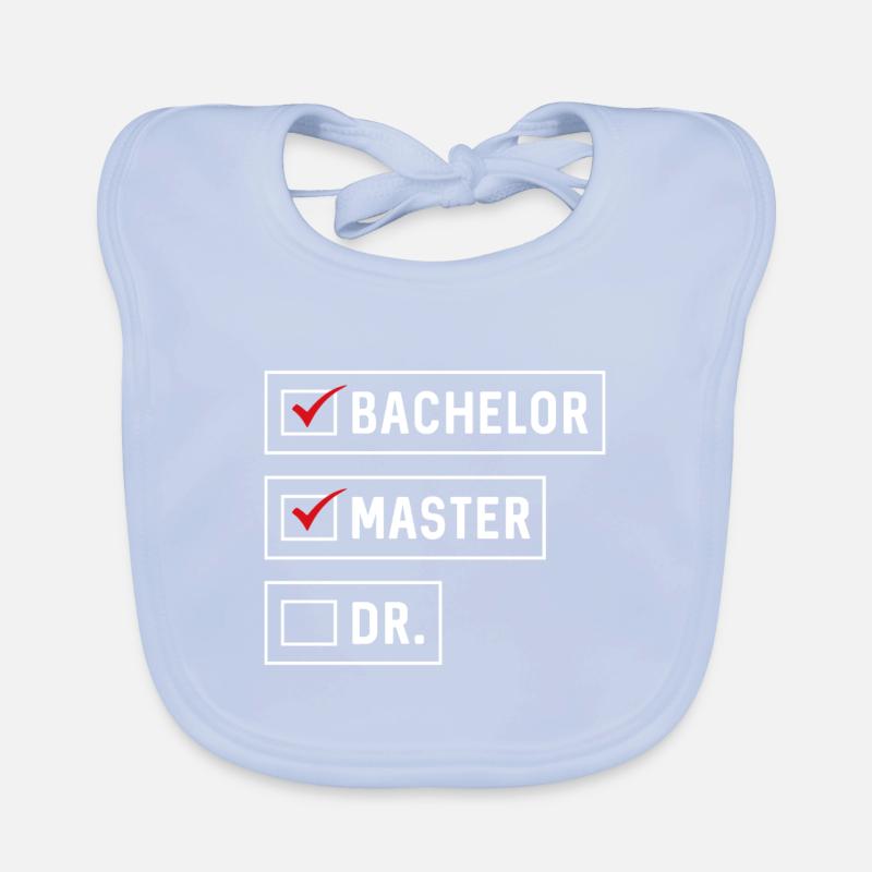 Bachelor Master Doktor Abschluss Checkliste Baby Bio-Lätzchen