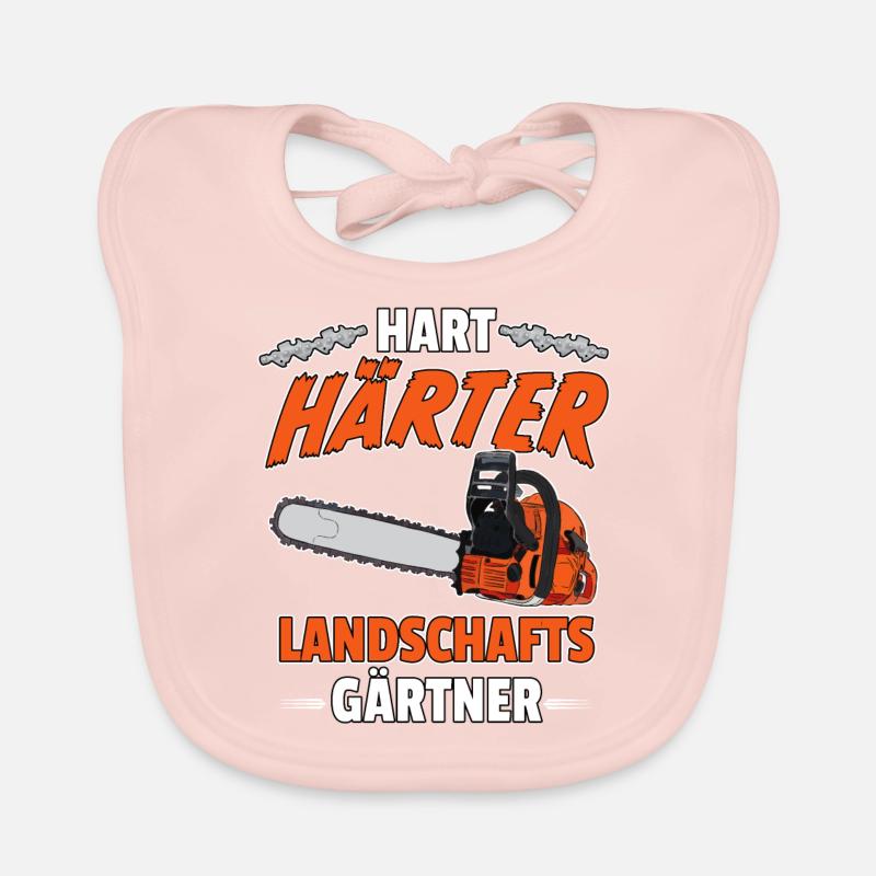 Hart Harter Landschaftsgärtner Geschenke Baby Bio-Lätzchen
