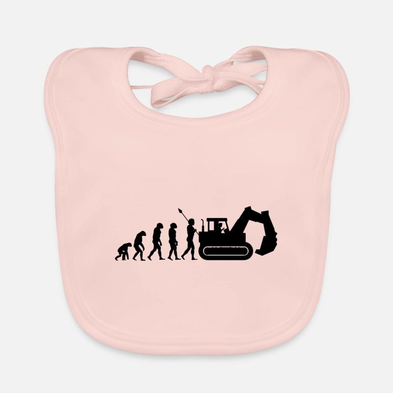 Baggerführer Evolution Baby Bio-Lätzchen