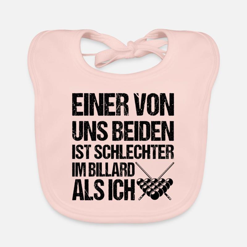 Billard Baby Bio-Lätzchen