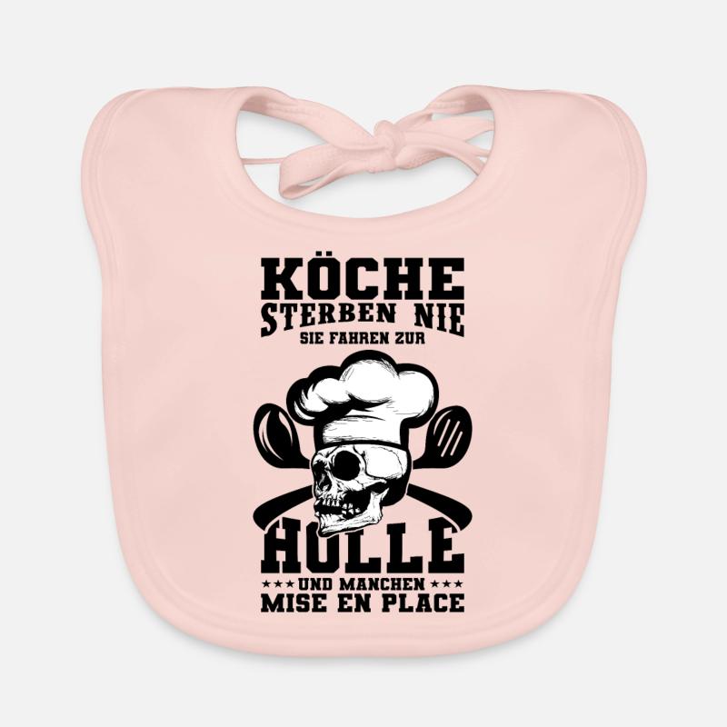 Koch - Baby Bio-Lätzchen - Rose