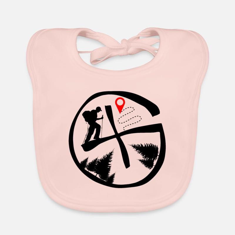 Geocaching Organic Baby Bibs